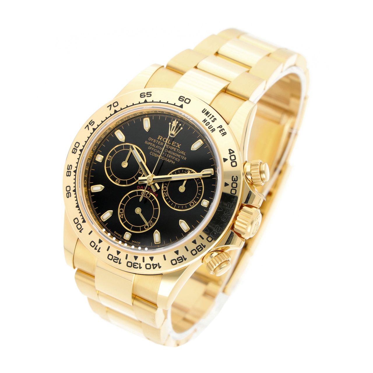Rolex Daytona 40 Back Dial 18k Gold 2022 Full Set