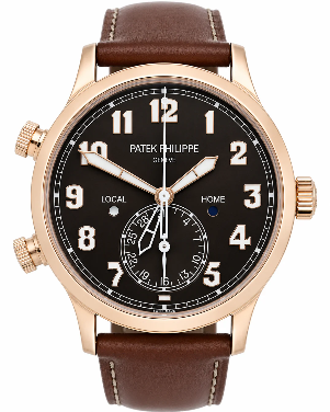 PATEK PHILIPPE CALATRAVA PILOT TRAVEL TIME  Referenz: 5524R-002